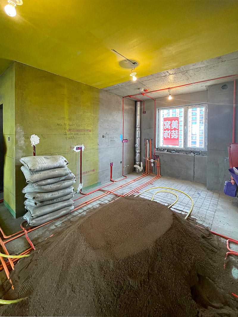 松石御景江山125㎡施工進(jìn)行中