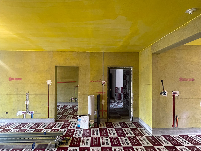 松石御景江山118㎡施工進行中-樂優(yōu)美窩