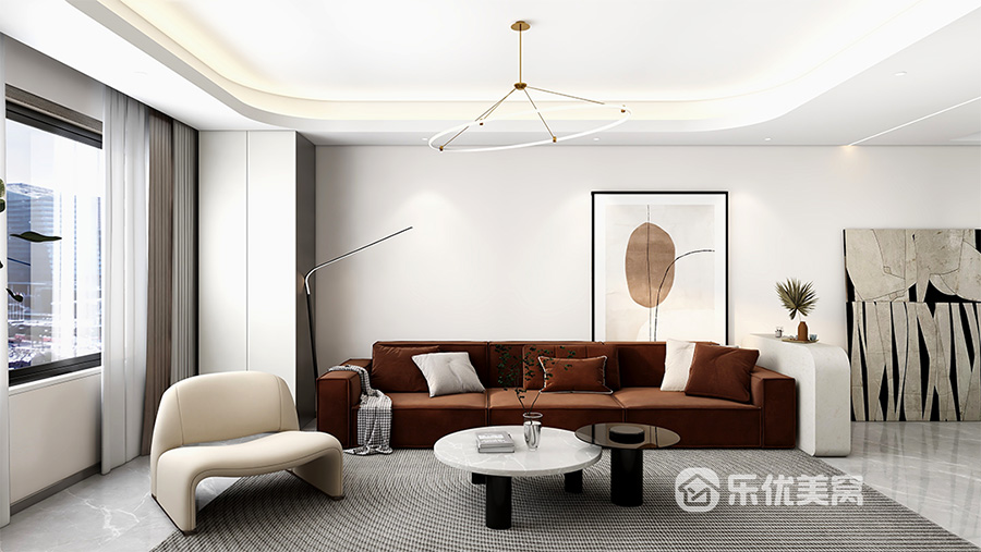 遠(yuǎn)洲大都匯142㎡現(xiàn)代簡(jiǎn)約風(fēng)格裝修效果圖