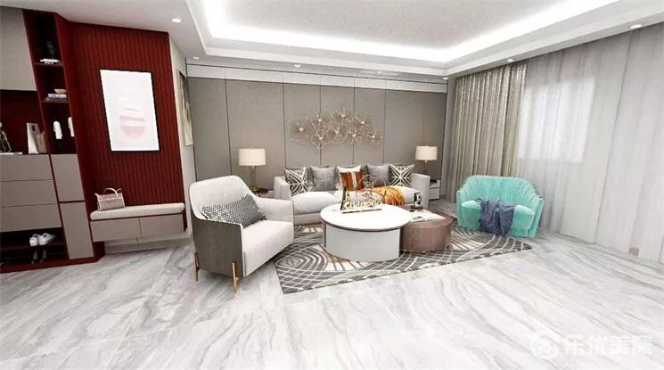 包頭中海望京府樣板間，現(xiàn)代風(fēng)打造居家格調(diào)！