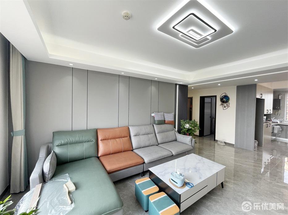 包頭松石御景江山案例，全屋整裝完工實景！