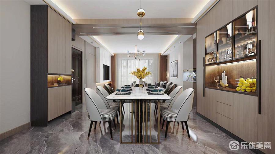 包頭151平整裝案例，中梁首府1號(hào)院，現(xiàn)代輕奢讓家更有格調(diào)！