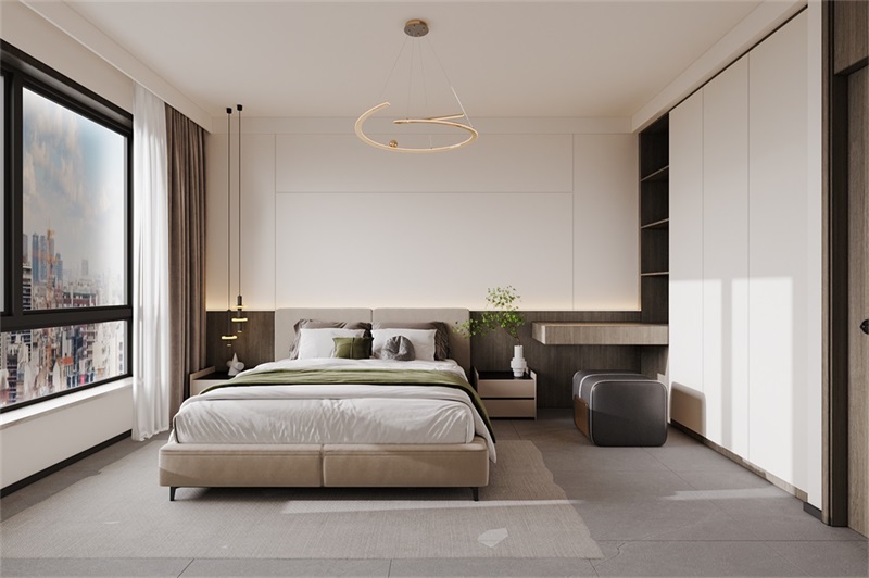 包頭中晟華悅裝修案例，大氣現(xiàn)代風(fēng)讓居家有格調(diào)！