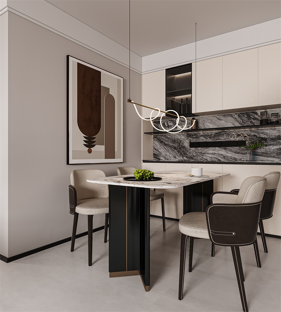 包頭115平整裝案例，中海河山郡精致居家！