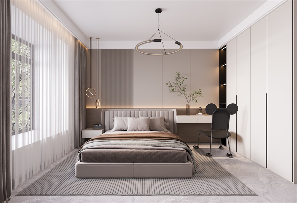 155平現(xiàn)代風(fēng)案例，包頭新城村，打造大宅通透感！