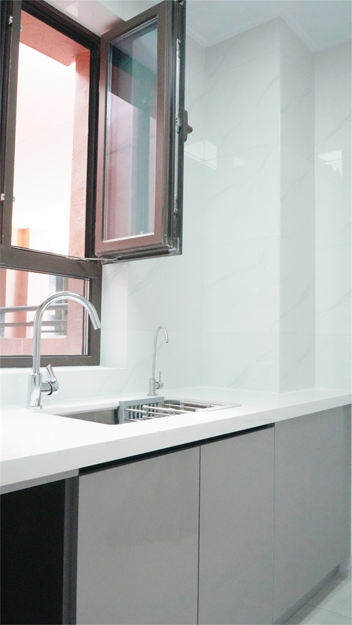 富力尚悅居裝修實(shí)景，簡(jiǎn)潔明亮現(xiàn)代風(fēng)空間！