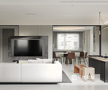 碧桂園鳳凰天域153㎡現(xiàn)代簡約風格裝修效果圖