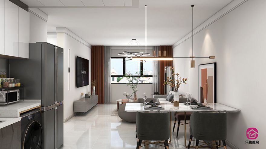 方興鳳凰臺(tái)86㎡現(xiàn)代簡(jiǎn)約風(fēng)格裝修效果圖