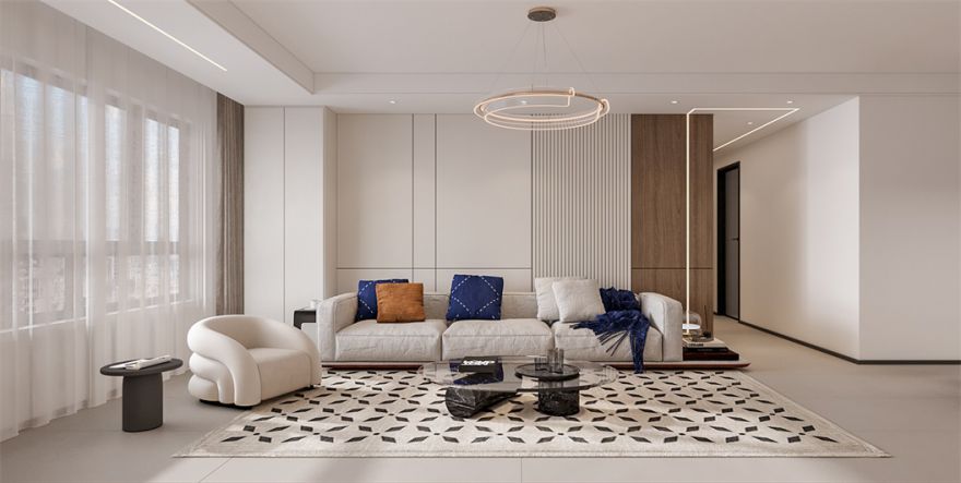 包頭富力城4期，現(xiàn)代風(fēng)全屋整裝案例！